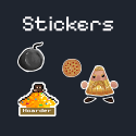 King in the Mountain Printable Stickers