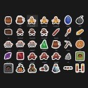 King in the Mountain Printable Stickers